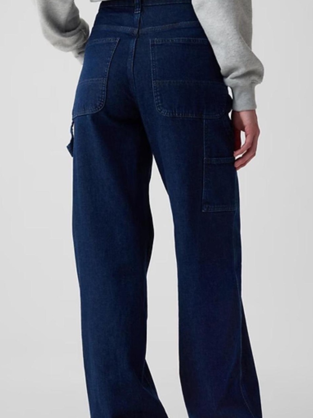 90s loose mid-rise carpenter jeans - Picture 2 of 6